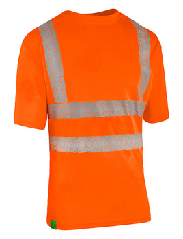 Beeswift Envirowear Hi-Vis Recyclable T-Shirt Orange Size XL EWCTSORXL