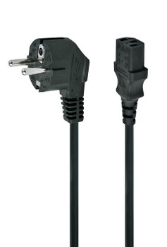 Gembird PC-186-VDE-10M Power Cable Black Cee7/4 C14 PC-186-VDE-10M