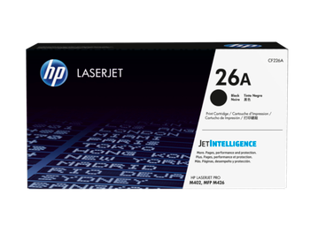 Hp 26A Black Standard Capacity Toner 3.1K Pages for Hp Laserjet Pro M402/M426 - CF226A