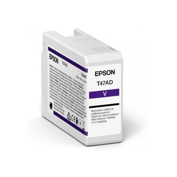 Epson T47ad Violet Pro10 Ink Cartridge 50Ml - C13T47AD00 C13T47AD00