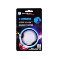 Silverstone SST-CP11B-500 Cp11 Sata Cable 0.5 M Black SST-CP11B-500