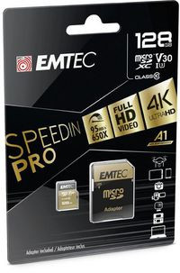 Emtec ECMSDM128GXC10SP Speedin Pro 128 Gb Microsdxc ECMSDM128GXC10SP