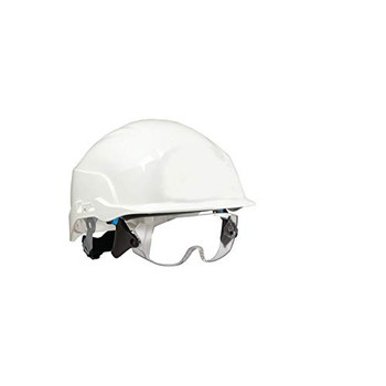 Centurion Spectrum Safety Helmet With Integrated Eye Protection White CNS20WA