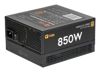VIDA Heracles Power Supply Unit 850 W 20+4 Pin ATX ATX Black XTY850M-850WBLK