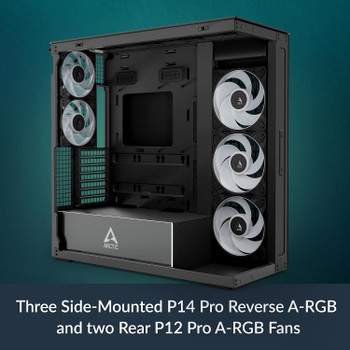 ARCTIC Xtender Black Premium E-ATX PC Case ACPCC00015A