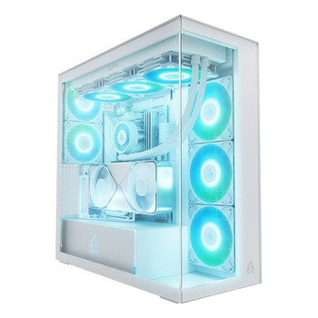 ARCTIC Xtender VG White Premium E-ATX PC Case with Vertical GPU Mounting ACPCC00017A