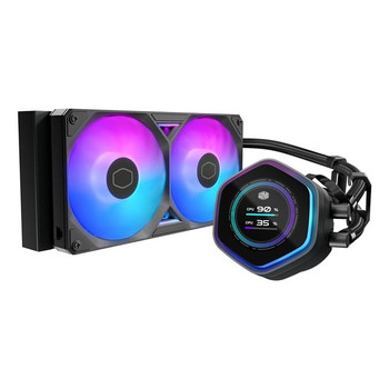 Cooler Master MasterLiquid Atmos II 240 LCD Black Processor Liquid Cooling Kit 1 MLX-D24M-A25SZ-L1