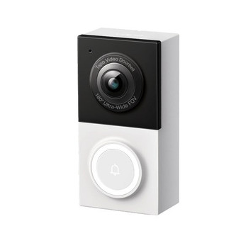TP-Link Tapo Smart Wired Video Doorbell Black White TAPOD130