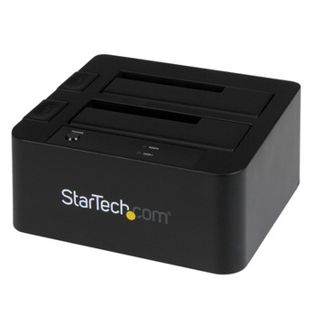 StarTech.com USB 3.0 / eSATA Dual Hard Drive Docking Station with UASP for 2.5/3 SDOCK2U33EB