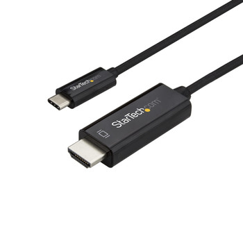 StarTech.com 3m USB-C to HDMI Adaptor Cable 4K 60Hz Black CDP2HD3MBNL