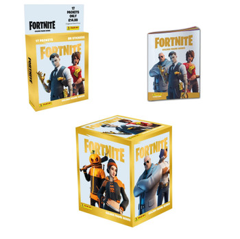 Panini Fortnite Golden Frame Series Sticker Collection