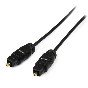Startech.Com 15Ft Toslink Optical Cable THINTOS15