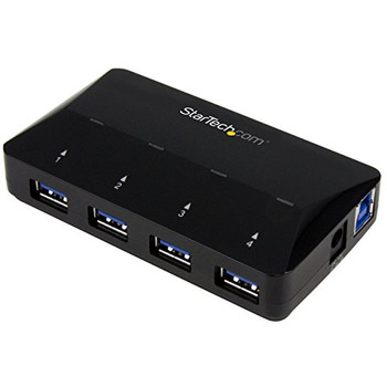 Startech.Com 4 Port Usb 3.0 Hub Plus 1 X 2.4A Port ST53004U1C