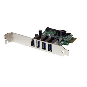 Startech.Com 4 Port Pcie Usb 3.0 Controller Card Uasp PEXUSB3S4V