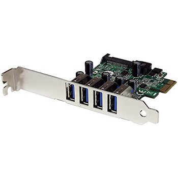 Startech.Com 4 Port Pcie Usb 3.0 Controller Card Uasp PEXUSB3S4V