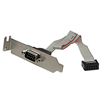 Startech.Com 1Pt Lp Db9 Rs232 Serial Ata Slot Plate PLATE9MLP