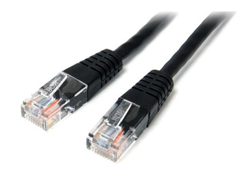 Startech.Com 15M Black Molded Cat5e Utp Patch Cable M45PAT15MBK