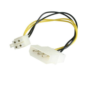 Startech.Com 6In Lp4 To P4 Auxiliary Power Adapter LP4P4ADAP