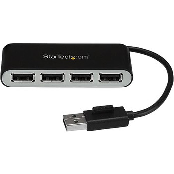 Startech.Com 4 Port Portable Usb 2.0 Hub With Cable ST4200MINI2
