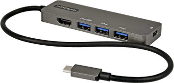 Startech.Com Usb C 4K 60Hz Hdmi Multiport Adapter With Power Delivery DKT30CHPD3