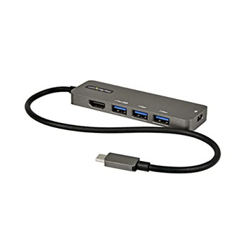 Startech.Com Usb C 4K 60Hz Hdmi Multiport Adapter With Power Delivery DKT30CHPD3