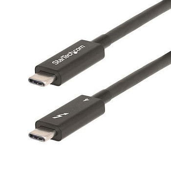 Startech.Com 6Ft Thunderbolt 4 40Gbps 100W Cable A40G2MB-TB4-CABLE