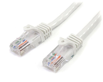 Startech.Com 2M White Cat5e Patch Cable 45PAT2MWH