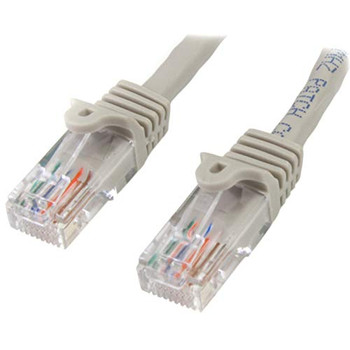 Startech.Com 3M Grey Snagless Cat5e Patch Cable 45PAT3MGR
