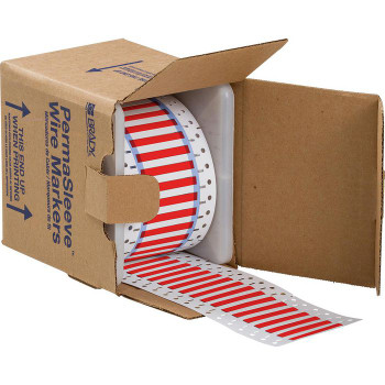 Brady 3PS-125-2-RD-S PermaSleeve Wire Marking 3PS-125-2-RD-S