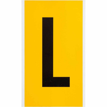 Brady 1570-L Identical numbers and letters 1570-L