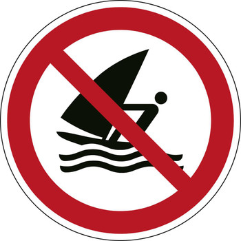 Brady P/P054/NT/PE-DIA100-250 ISO Safety Sign - No P/P054/NT/PE-DIA100-250