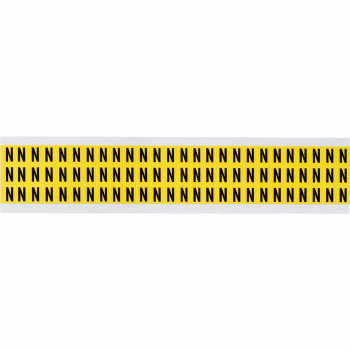 Brady 3410-N Identical numbers and letters 3410-N
