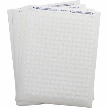 Brady LAT-60-799-2.5 LaserTab Laser Printable LAT-60-799-2.5
