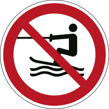 Brady P/P058/NT/ALU-DIA150-1 ISO Safety Sign - No towed P/P058/NT/ALU-DIA150-1