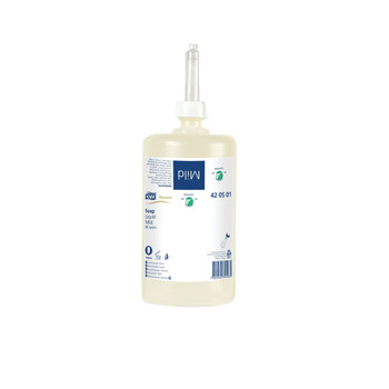 Tork Mild Liquid Hand Soap Refill S1 1 Litre Pack of 6 420501 SCA39409