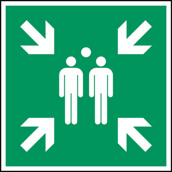 Brady E/E007/NT/FLO-500X500-1 Floor Safety Sign - E/E007/NT/FLO-500X500-1