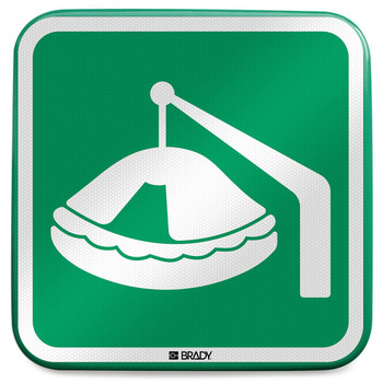 Brady E/E039//RFLBD-400X400-1 ISO Safety Sign - E/E039//RFLBD-400X400-1