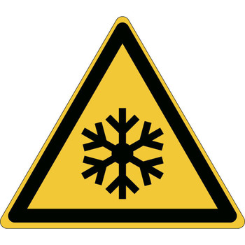 Brady PIC W010-TRI 015-PE-SHEET/1 ISO Safety Sign - Warning: PIC W010-TRI 015-PE-SHEET/1