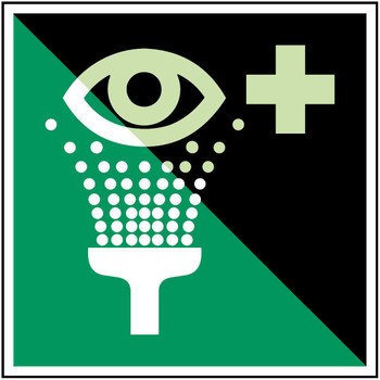 Brady E/E011/NT-SAPP-PHOLUMC-200X200/1-B Glow-in-the-dark safety sign E/E011/NT-SAPP-PHOLUMC-200X200/1-B