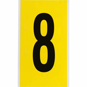 Brady 3470-8 Identical numbers and letters 3470-8