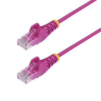 StarTech.com N6PAT150CMPKS 1.5M Pink Slim Cat6 Ethernet N6PAT150CMPKS