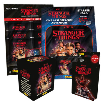 Panini Stranger Things One Last Strange Adventure Sticker Collection