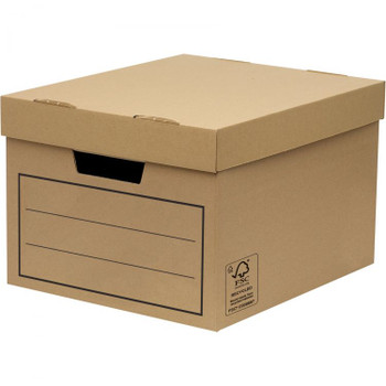 Fellowes FSC Value Storage Box Pack of 10 00154 0015403