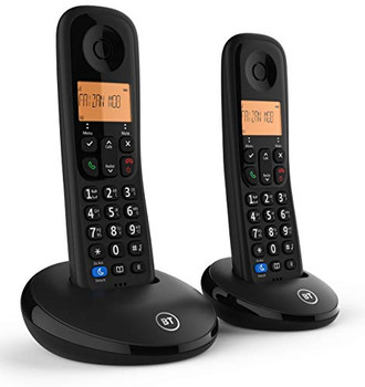 BT Everyday Twin Dect Call Blocker Telephone BTEVERYDAYTWIN