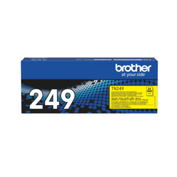 Brother Yellow Ultra High Yield Toner Cartridge 4000 Pages - TN249Y TN249Y