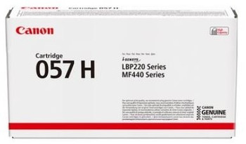 Canon 057Hbk Black Standard Capacity Toner Cartridge 10K Pages - 3010C002 3010C002