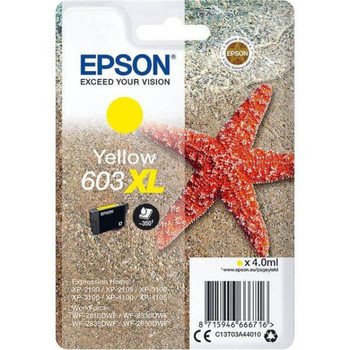 Epson 603Xl Starfish Yellow High Yield Ink Cartridge 4Ml - C13T03A44010 C13T03A44010