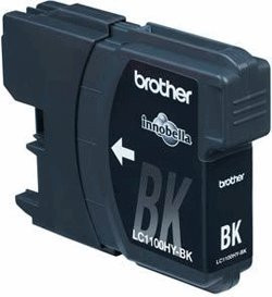 Brother Black High Yield Ink Cartridge 19Ml - LC1100HYBK LC1100HYBK