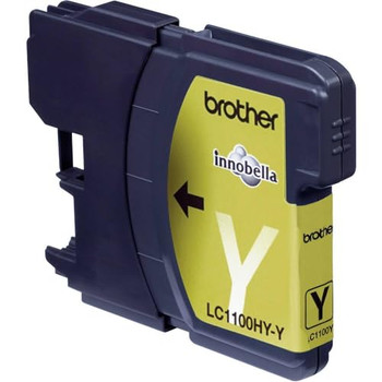 Brother Yellow High Yield Ink Cartridge 10Ml - LC1100HYY LC1100HYY