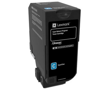 Lexmark Cyan Toner Cartridge 3K Pages - 74C20C0 74C20C0